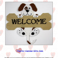 Puppy Dog Welcome Sign