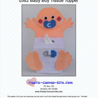 Baby Boy Tissue Topper