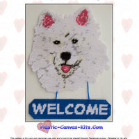 Samoyed Welcome Sign