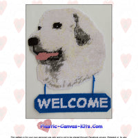 Great Pyrenees Welcome Sign