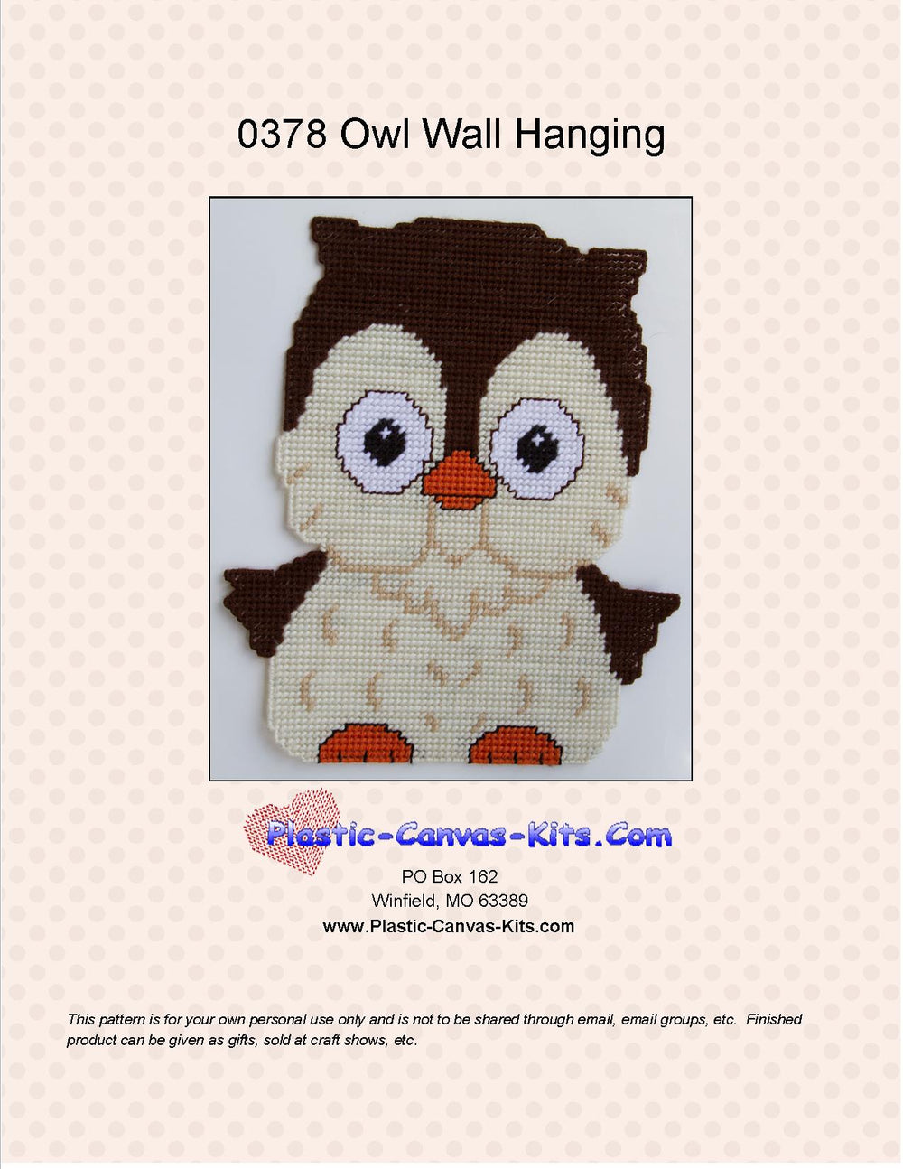 Owl Wall Hanging