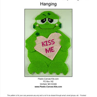 Valentine's Day "Kiss Me" Frog