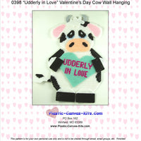 Udderly in Love Valentine's Day Cow Wall Hanging