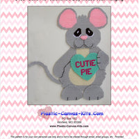Cutie Pie Valentine's Day Mouse Wall Hanging