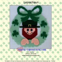 Wreath with Leprechaun