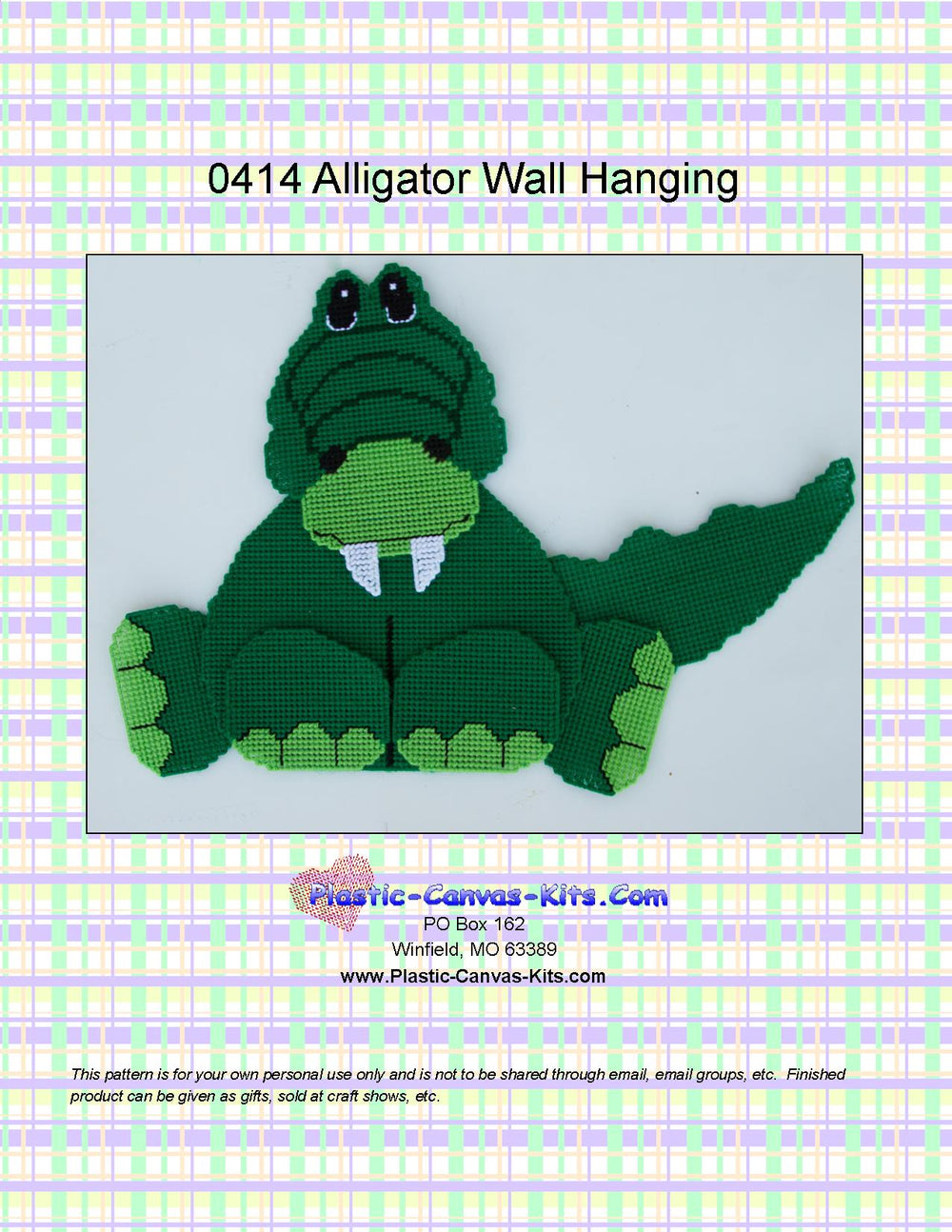 Alligator Wall Hanging