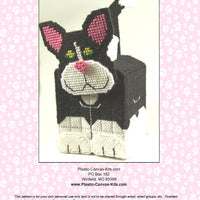 3-D Black Cat Tissue Topper