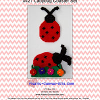 Ladybug Coaster Set
