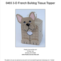 French Bulldog 3-D Tissue Topper