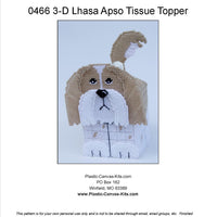 Lhasa Apso 3-D Tissue Topper