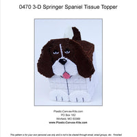 Springer Spaniel 3-D Tissue Topper