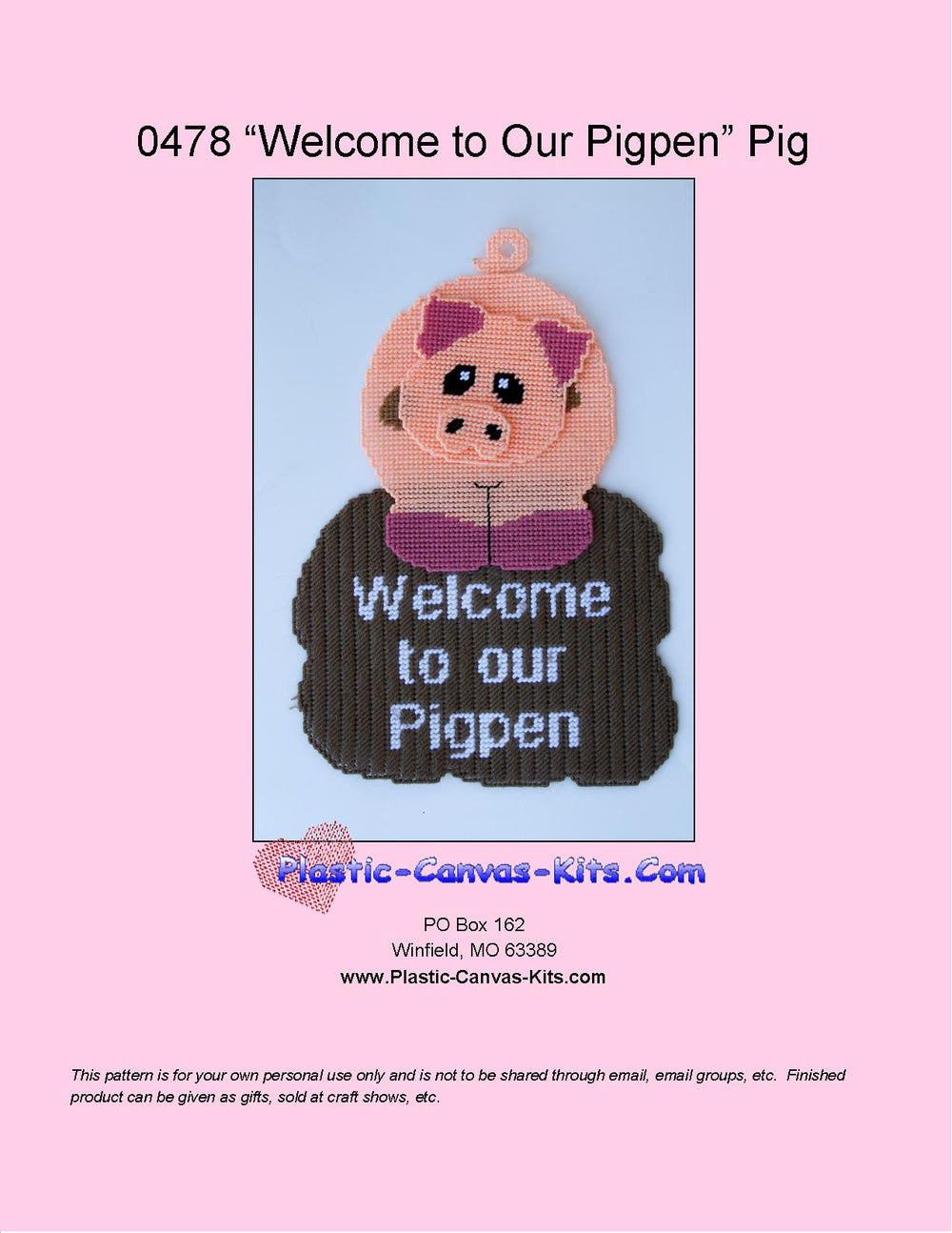 Welcome to our Pigpen