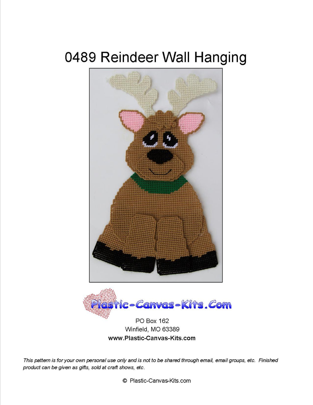 Reindeer Wall Hanging