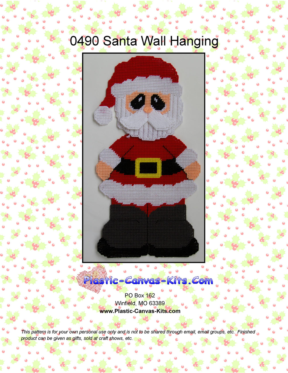 Santa Wall Hanging