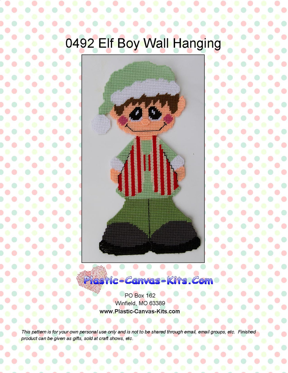 Elf Boy Wall Hanging