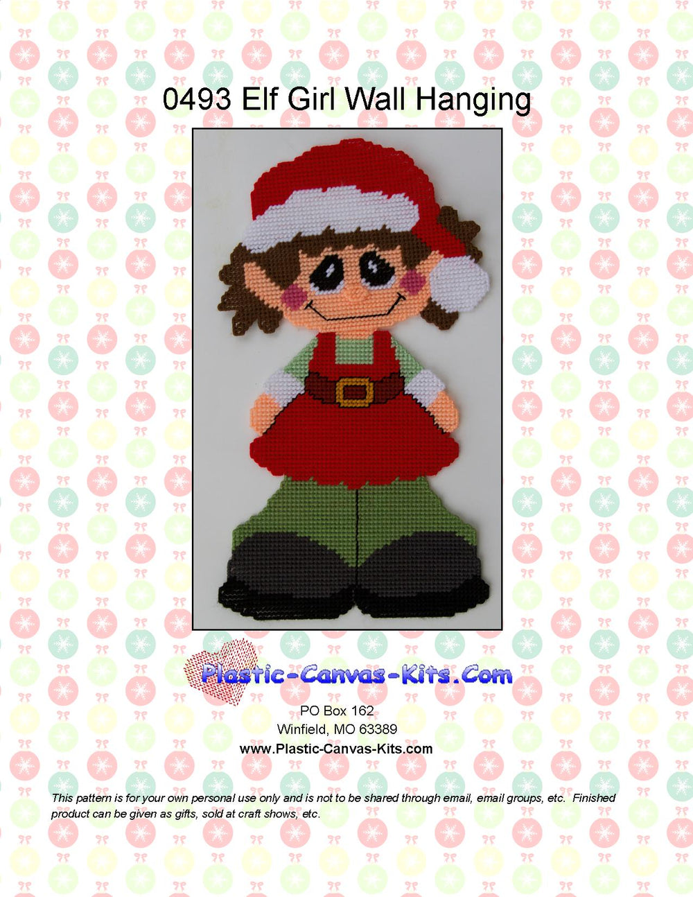 Elf Girl Wall Hanging