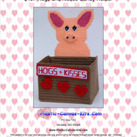 Hogs and Kisses Candy Holder