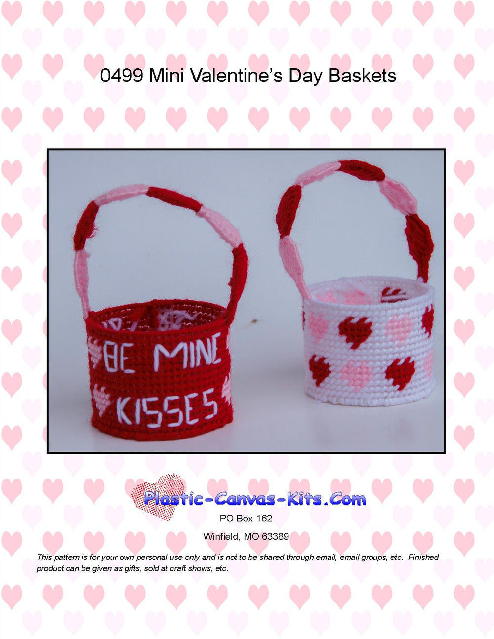 Mini Valetnine Baskets