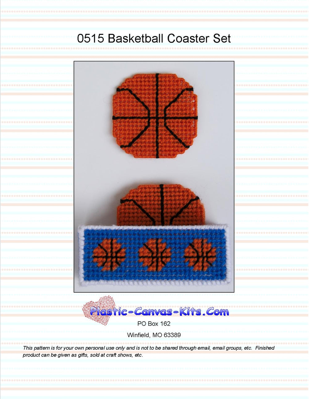 Basketball Coasters