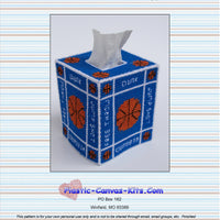 Basketball Tissue Topper