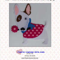 Valentine's Day Bull Terrier Wall Hanging