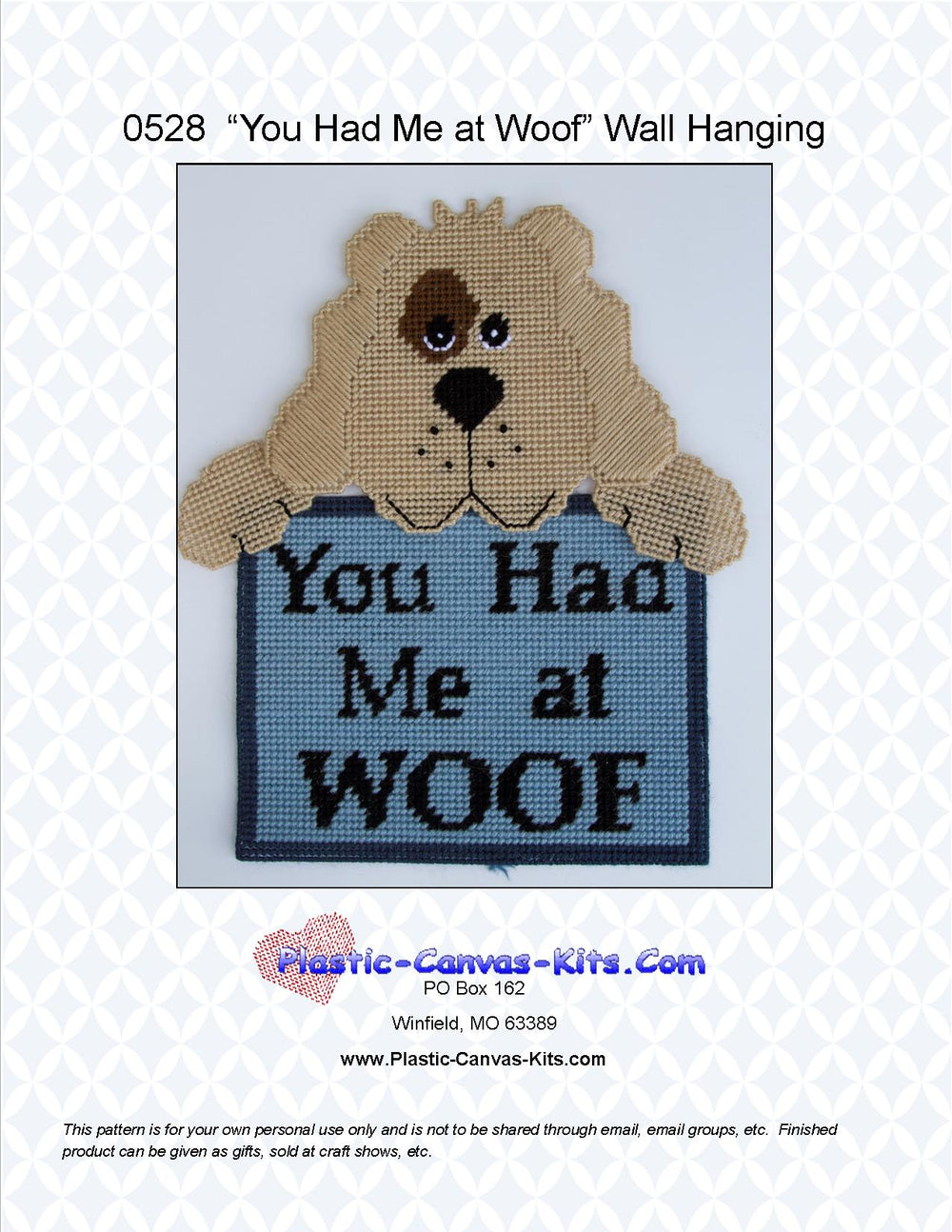 You Had me at Woof Dog Wall Hanging