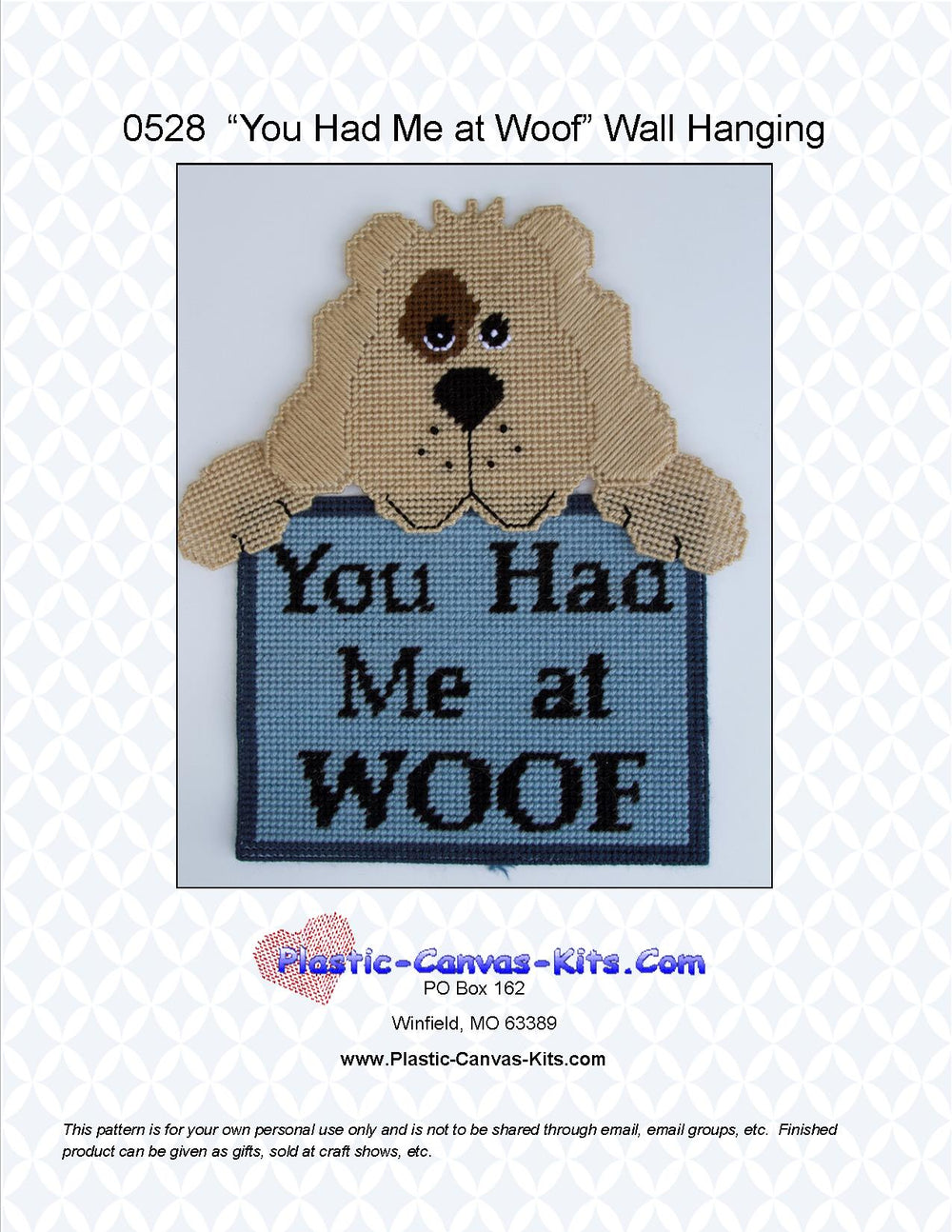 You Had me at Woof Dog Wall Hanging