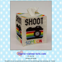 Shoot Someone Camera Tissue Topper