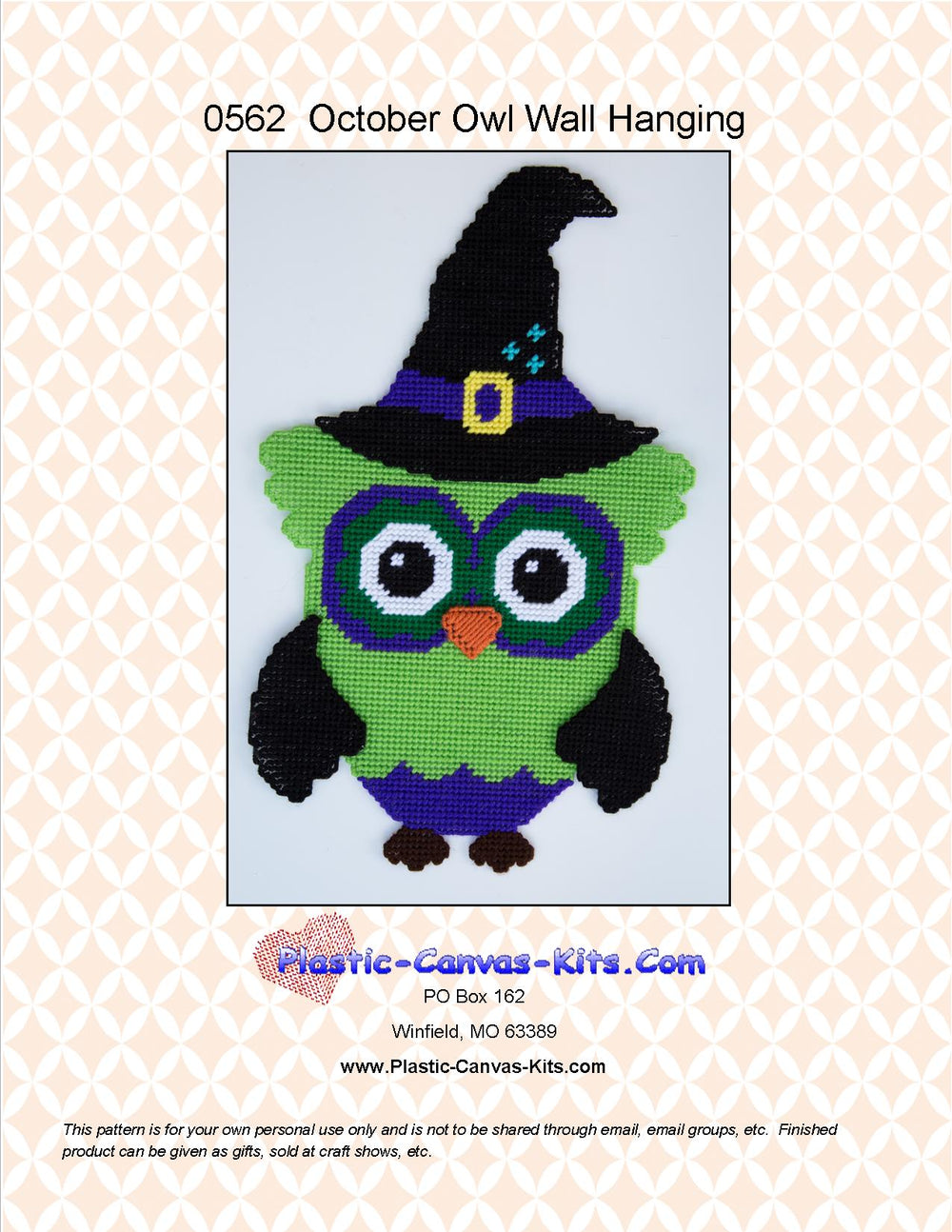 October Owl Wall Hanging