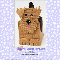 Airedale Terrier 3-D Tissue Topper