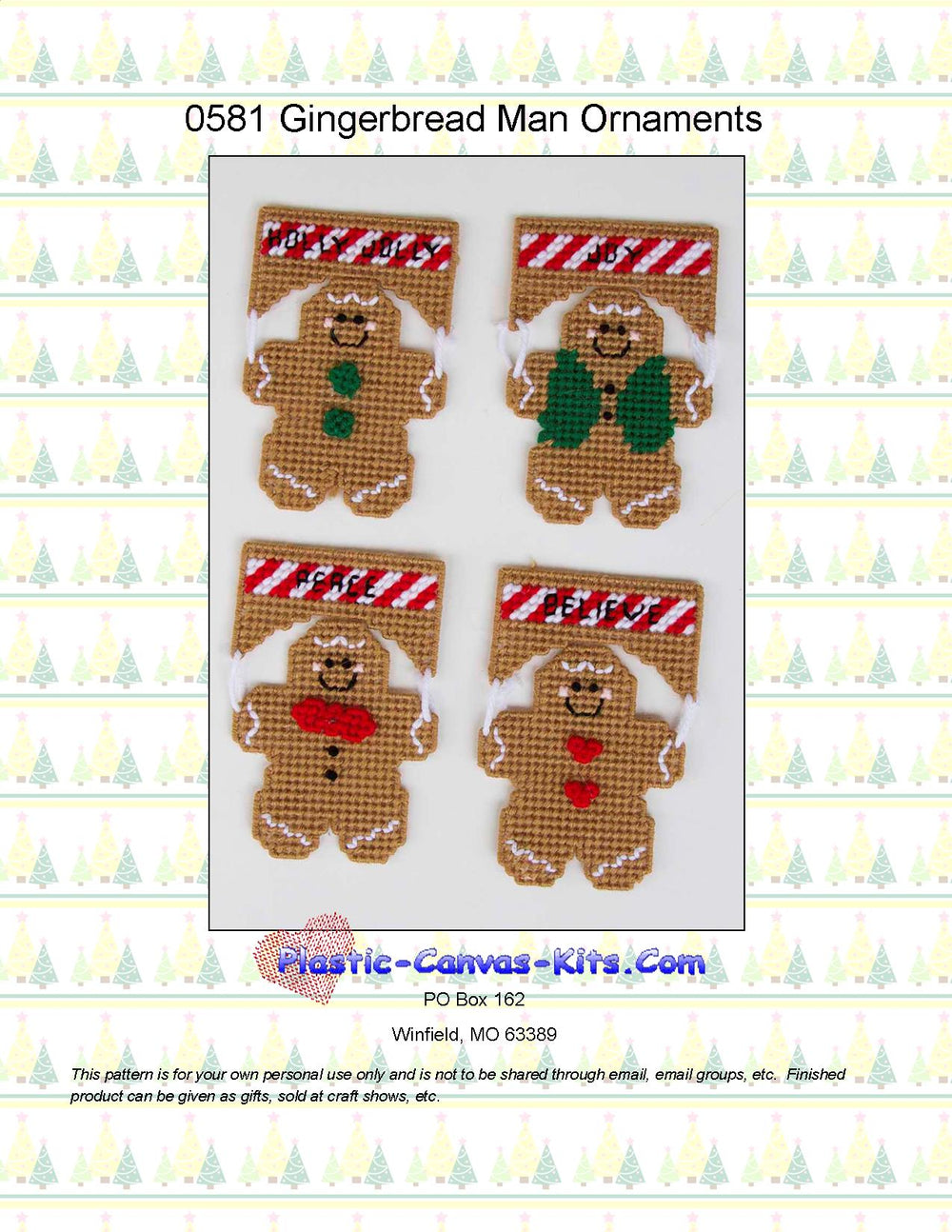 Gingerbread Men Ornaments