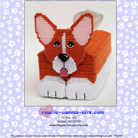 Pembroke Welsh Corgi 3-D Tissue Topper