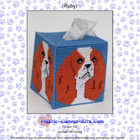 Cavalier Spaniel Tissue Topper