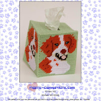 Brittany Spaniel Tissue Topper