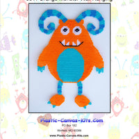 Orange Monster Wall Hanging