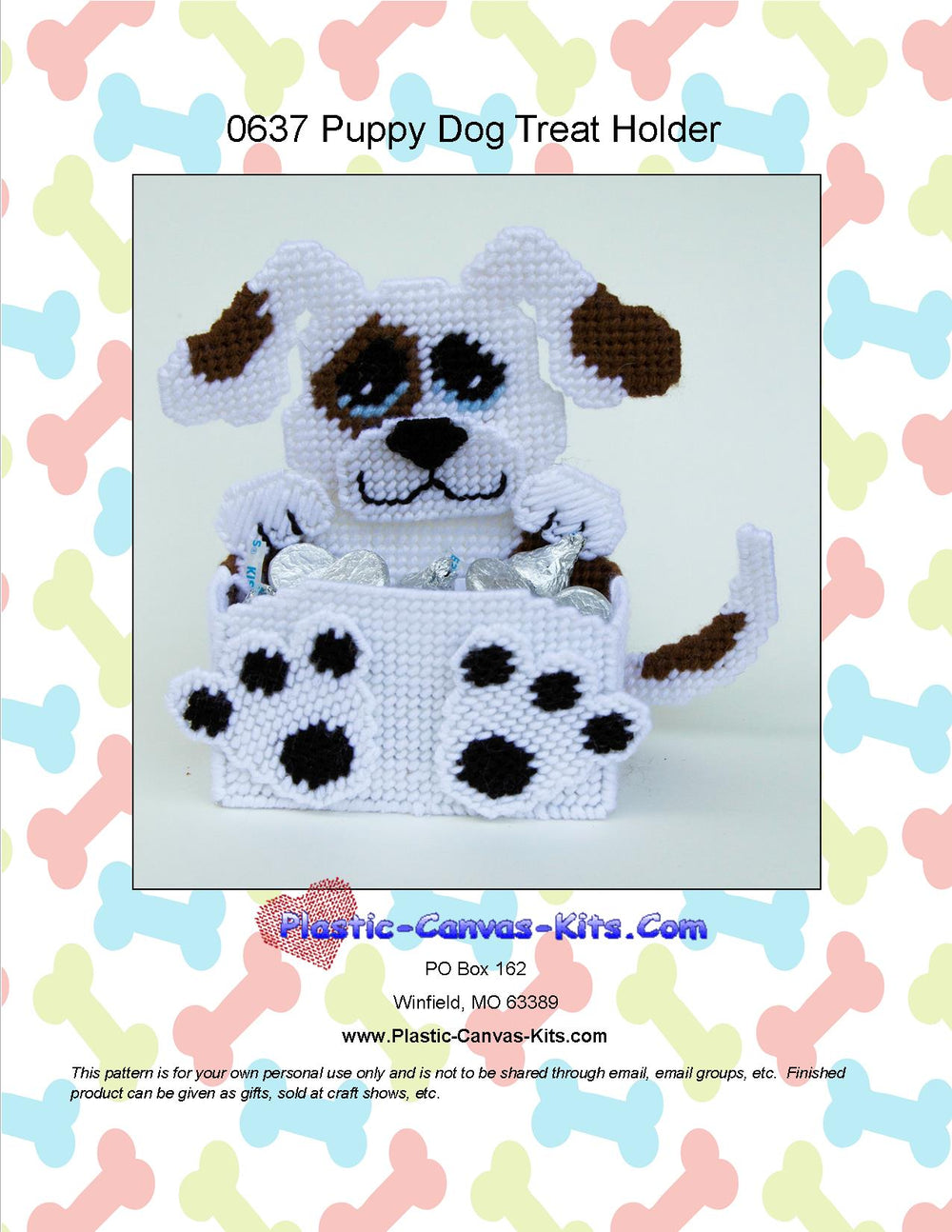 Puppy Dog Treat Holder