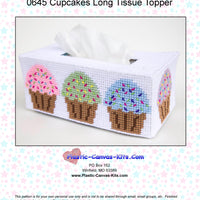 Cupcakes Long Tissue Topper
