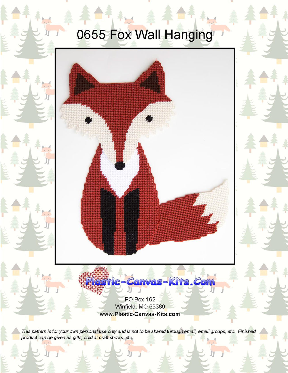 Fox Wall Hanging