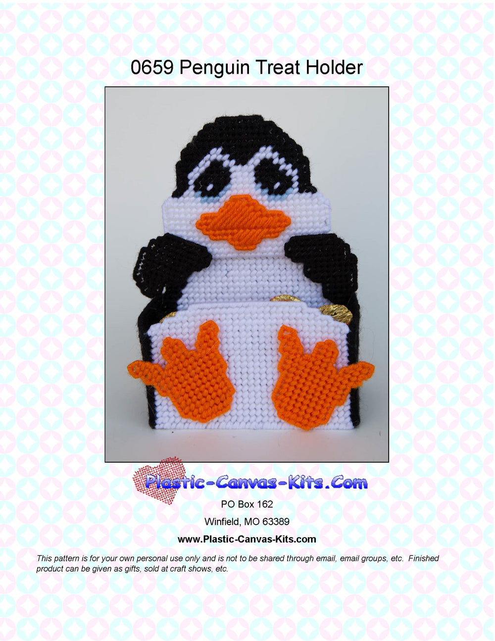 Penguin Treat Holder