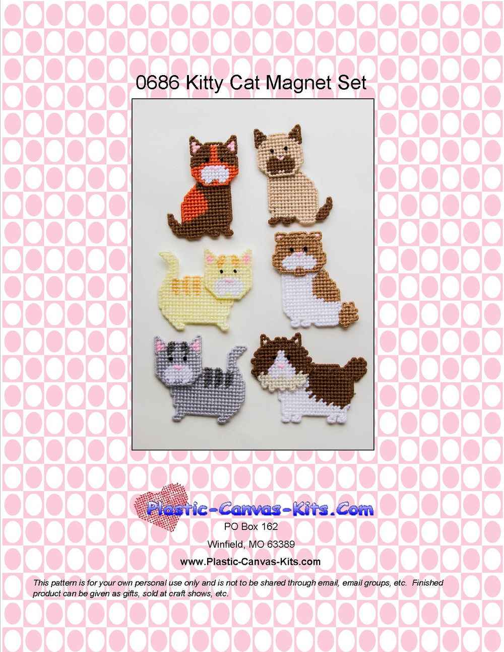 Kitty Cat Magnets