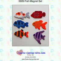 Aquarium Fish Magnet Set