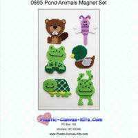 Pond Animal Magnet Set