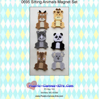 Sitting Animal Magnets