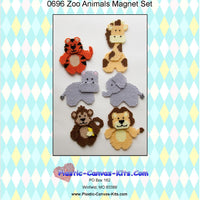 Zoo Animals Magnet Set