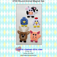 Round Animal Magnets