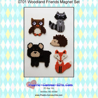 Woodland Animals Magnet Set