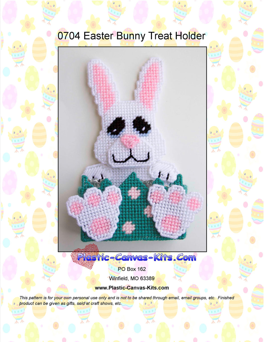 Easter Bunny Treat Holder