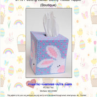 Peeking Bunny Tissue Topper