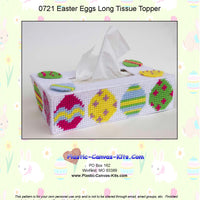 Easter Eggs Long Tissue Topper