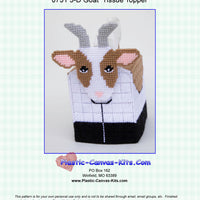 Goat 3-D Tissue Topper